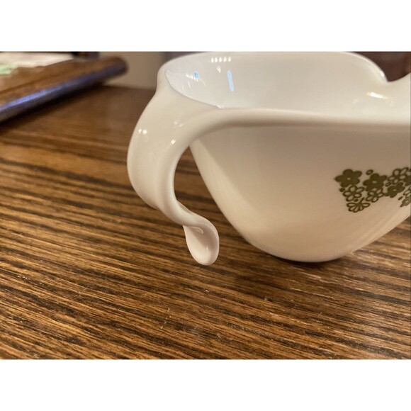 CORELLE CRAZY DAISY SPRING BLOSSOM CREAMER Hook Handle Gravy Spout Cup VTG - Picture 5 of 5